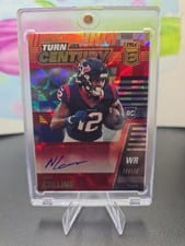 2021 Panini Chronicles Turn of the Century Autographs Nico Collins #TOC-NCO card