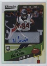 2021 Panini Classics Premium Edition Significant Signatures Nico Collins #180 card