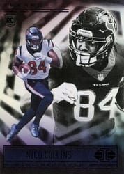 2021 Panini Illusions Base Set Nico Collins #88 card