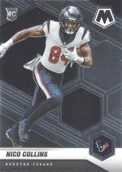 2021 Panini Mosaic Base Set Nico Collins #330 card