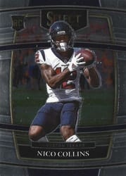 2021 Panini Select Base Set Nico Collins #69 card