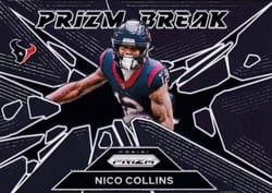2024 Panini Prizm Prizm Break Nico Collins #3 card