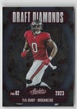 2025 Panini Absolute Draft Diamonds Jersey Nico Collins #DDJ-NCO card