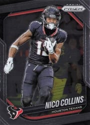 2025 Panini Prizm Base Set Nico Collins #231 card