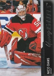 2021-22 Upper Deck Base Set Nico Daws #748 card