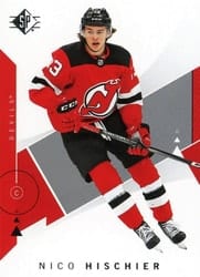 2018-19 SP Base Set Nico Hischier #73 card