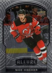 2020-21 Upper Deck Allure Base Set Nico Hischier #46 card