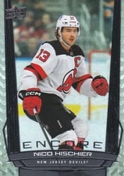 2025-26 Upper Deck Encore Nico Hischier #E-47 card