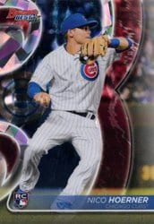 2020 Bowman's Best Base Set Nico Hoerner #46 card