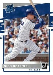 2020 Donruss Base Set Nico Hoerner #38 card