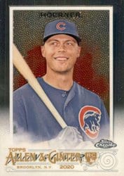2020 Topps Allen & Ginter Chrome Base Set Nico Hoerner #199 card