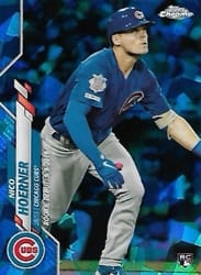 2020 Topps Chrome Update Sapphire Edition Base Set Nico Hoerner #U-251 card