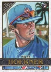 2020 Topps Gallery Base Set Nico Hoerner #18 card