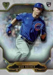 2020 Topps Triple Threads Base Set Nico Hoerner #17 card