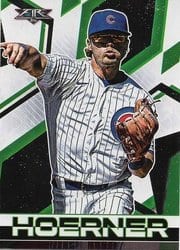 2021 Topps Fire Base Set Nico Hoerner #45 card