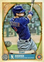 2021 Topps Gypsy Queen Base Set Nico Hoerner #158 card