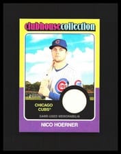 2024 Topps Heritage Clubhouse Collection Relic Nico Hoerner #CCR-NH card