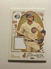 2024 Topps Allen & Ginter Allen & Ginter Relics B Nico Hoerner (Chicago Cubs) #AGR-NH card