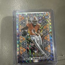 2024 Bowman University Best Elements of the Game Set Nico Iamaleava #EG-13 card