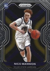2020-21 Panini Prizm Base Set Nico Mannion #293 card