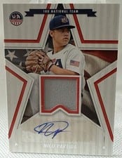 2025 Panini Stars & Stripes Signature Materials Nico Partida #SSM-NP card