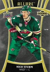 2019-20 Upper Deck Allure Base Set Nico Sturm #119 card