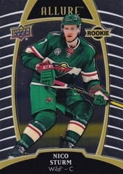 2019-20 Upper Deck Allure Base Set Nico Sturm #70 card