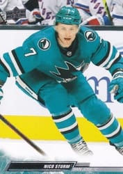 2022-23 Upper Deck Base Set Nico Sturm #615 card
