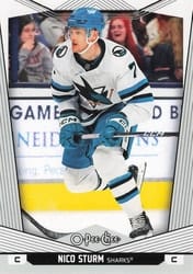 2024-25 O-Pee-Chee Base Set Nico Sturm #376 card