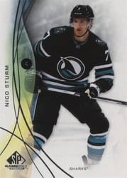 2024-25 SP Game Used Base Set Nico Sturm #88 card