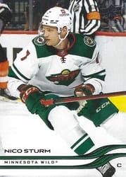 2025-26 Upper Deck Base Set Nico Sturm #562 card
