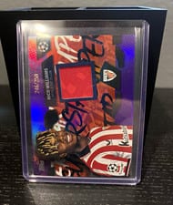 2025-26 Topps UEFA Club Competitions Topps Superstar Relics Nico Williams #TSR-NC card