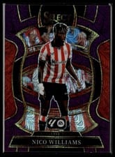 2025 Panini Select La Liga Nico Williams #16 card