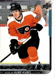 2018-19 Upper Deck Base Set Nicolas Aube-Kubel #452 card