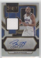 2023-24 Panini Select Autographed Memorabilia Nicolas Batum #AM-NIC card