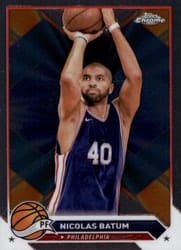 2023-24 Topps Chrome Base Set Nicolas Batum #113 card
