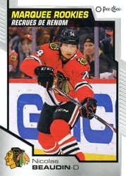 2020-21 O-Pee-Chee Base Set Nicolas Beaudin #526 card