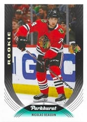 2020-21 Parkhurst Base Set Nicolas Beaudin #286 card