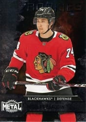 2020-21 SkyBox Metal Universe Base Set Nicolas Beaudin #104 card