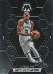 2022-23 Panini Mosaic Base Set Nicolas Claxton #47 card