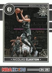 2024-25 Haunted Hoops Base Haunted Hoops Nicolas Claxton #47 card
