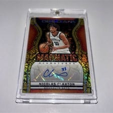 2024-25 Panini Obsidian Magmatic Signatures Nicolas Claxton #MS-CLX card