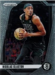 2024-25 Panini Prizm Base Set Nicolas Claxton #38 card