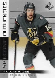 2019-20 SP Base Set Nicolas Hague #139 card