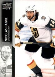 2021-22 Upper Deck Base Set Nicolas Hague #181 card