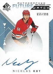 2018-19 SP Authentic Base Set Nicolas Roy #173 card