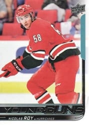 2018-19 Upper Deck Base Set Nicolas Roy #476 card