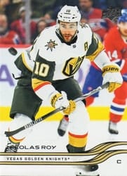 2025-26 Upper Deck Base Set Nicolas Roy #182 card