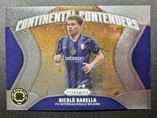 2025 Panini Prizm FIFA Club World Cup Continental Contenders Nicolo Barella #11 card