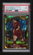 2021 Topps Merlin Chrome UEFA Nicolo Zaniolo Aqua Speckle #41 card